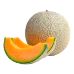 Cantaloupe Melon Fresh Organic Cut