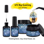UV Sealer / UV Led Dip Coating Resin for Craft Clay / Resin / Shrink Plastic etc DIY