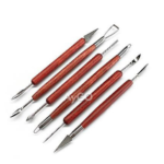 6pcs Alat Ukir Clay / Tembikar Pottery tools