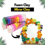 Soft Air Dry Clay / Foam Clay / Super Light Clay 12 Warna